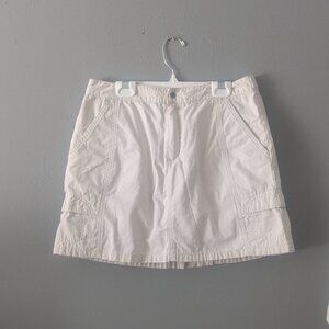 Cream Skort